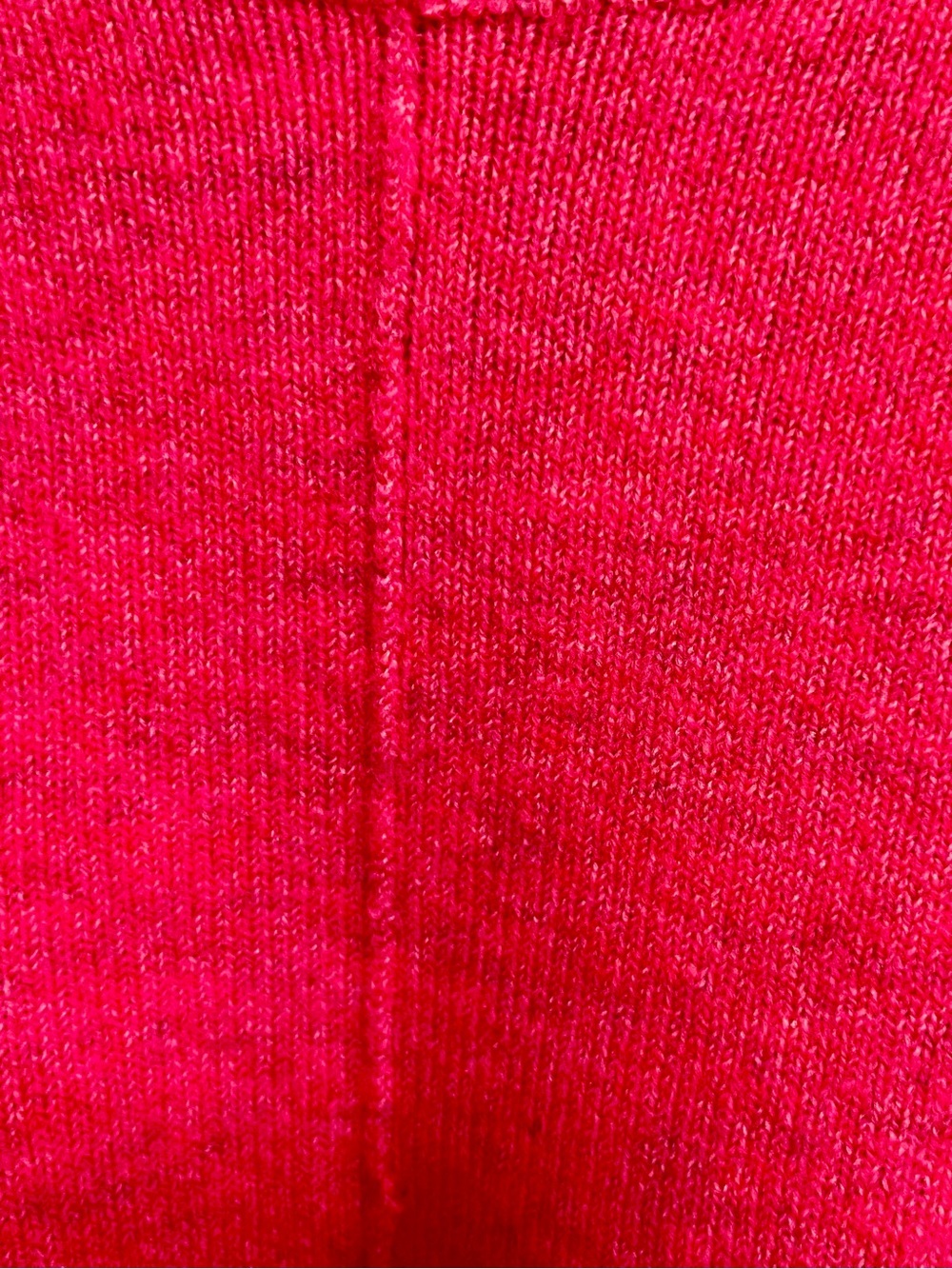 Vince Camuto Vibrant Hot Pink Sweater Exposed Seam Crewneck S NWT - Picture 7 of 11